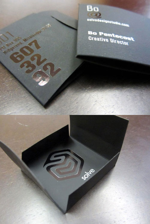 Solve-Design-Studio Best Business Card Designs - 300 Cool Examples and Ideas