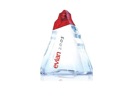 Evian-2005-Limited-Edition-Bottle Awesome product packaging designs (44 ideas)