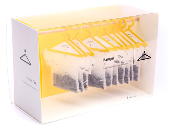 Hanger-Tea Awesome product packaging designs (44 ideas)