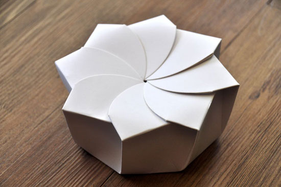 Sustainable-Origami-Food-Box Awesome product packaging designs (44 ideas)