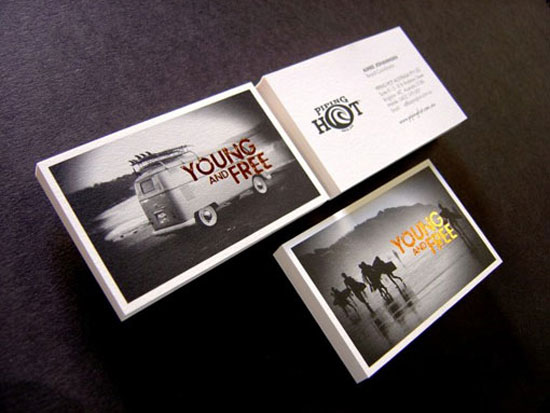 Piping-Hot Best Business Card Designs - 300 Cool Examples and Ideas