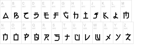 Electroharmonix Chinese, Japanese and Korean Styled Fonts (44 Free Fonts)