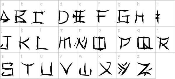 Yonezawa Chinese, Japanese and Korean Styled Fonts (44 Free Fonts)