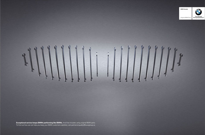 36873802767 Car Ads: BMW, Audi And Mercedes Print Ads