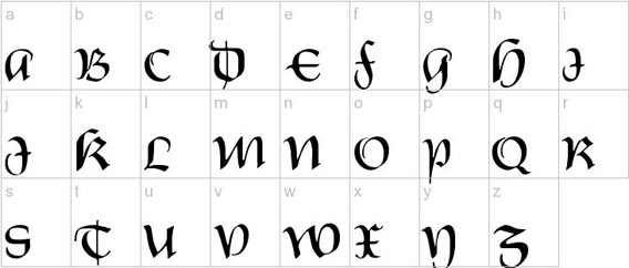 Castiglione Free Celtic Fonts To Download (56 Examples)