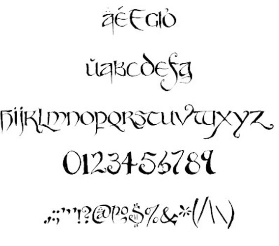 Party-Business Free Celtic Fonts To Download (56 Examples)