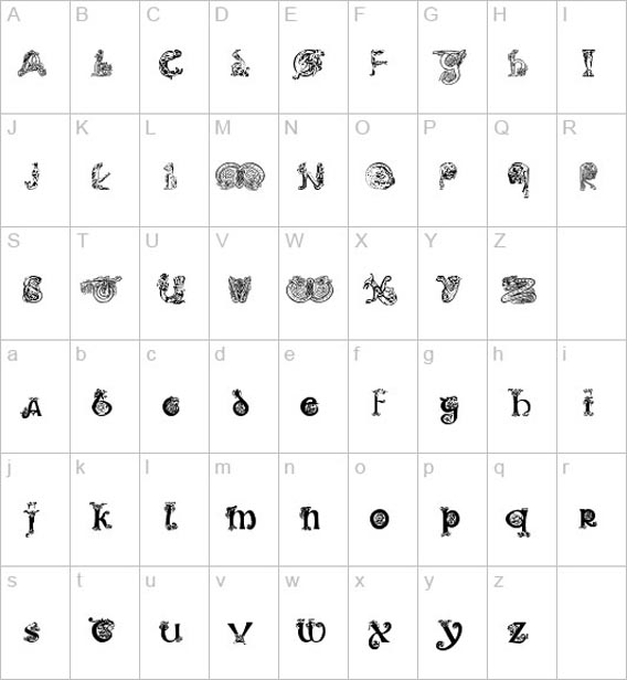 Pauls-Illuminated-Celtic Free Celtic Fonts To Download (56 Examples)