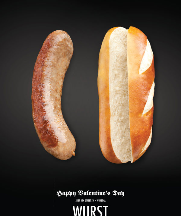 Happy-Valentine The best print ads that you will see today (55 examples)