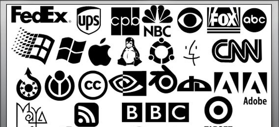 Assorted_Logos_by_richardperkins All The Photoshop Custom Shapes You'll Need To Download