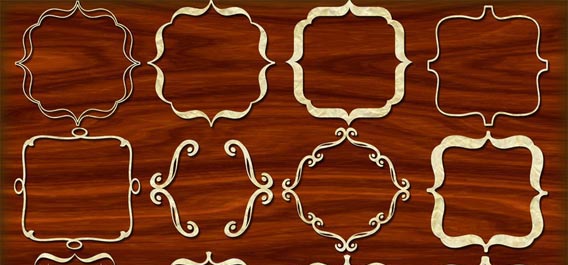 Bracket_Frame__csh_2_by_debh945 All The Photoshop Custom Shapes You'll Need To Download
