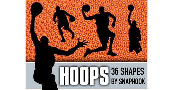 Hoops_by_SnapHook All The Photoshop Custom Shapes You'll Need To Download