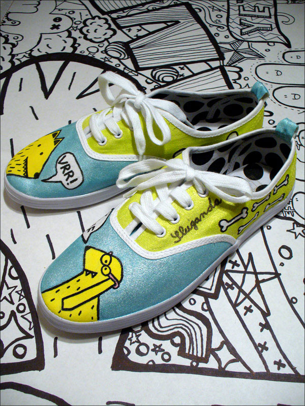Doggy_sneakers_by_Sluganda Custom Shoe Design Ideas Created By Designers
