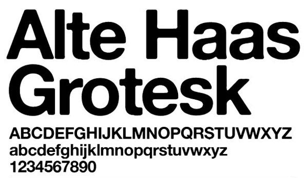 Alte-Haas-Grotesk 38 Free For Commercial Use Fonts For Designers