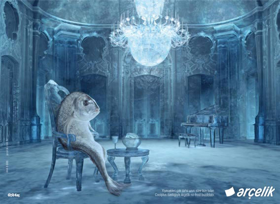 Arcelik---No-Frost 37 Examples Of Photo Manipulations In Print Ads