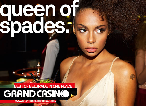 grand_casino_beograd_queen_of_spades 500 Creative And Cool Advertisement Ideas