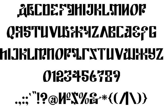 Site Russian Fonts 114