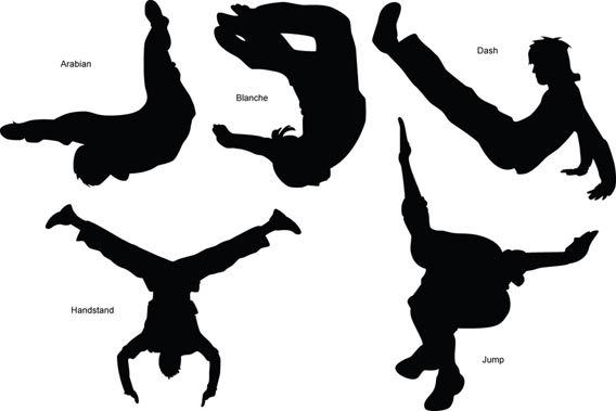 Parkour_silhouettes_by_occasionallyxxx Huge Collection Of 30 Free Vector Silhouettes