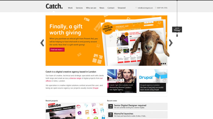 catchdigital_com The Best And Most Creative Design Agencies In UK