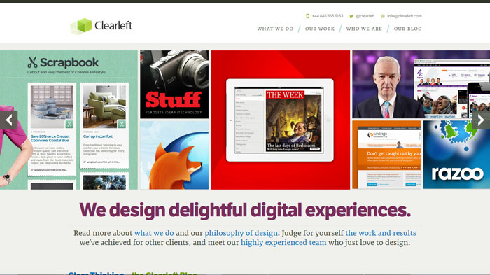 clearleft_com The Best And Most Creative Design Agencies In UK