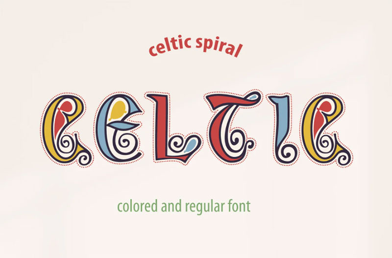 CelticSpiral-font Free Celtic Fonts To Download (56 Examples)