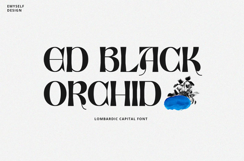 ED-Black-Orchid Free Celtic Fonts To Download (56 Examples)