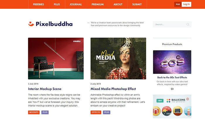 pixelbuddha-700x406 Graphic Designer Websites Portfolios and Resources