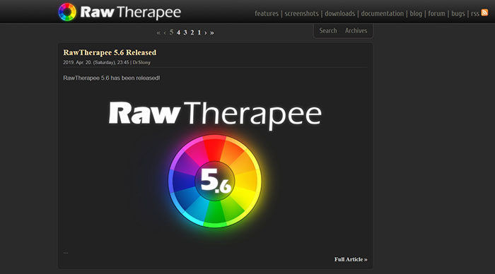 rawtherapee-700x388 Graphic Designer Websites Portfolios and Resources