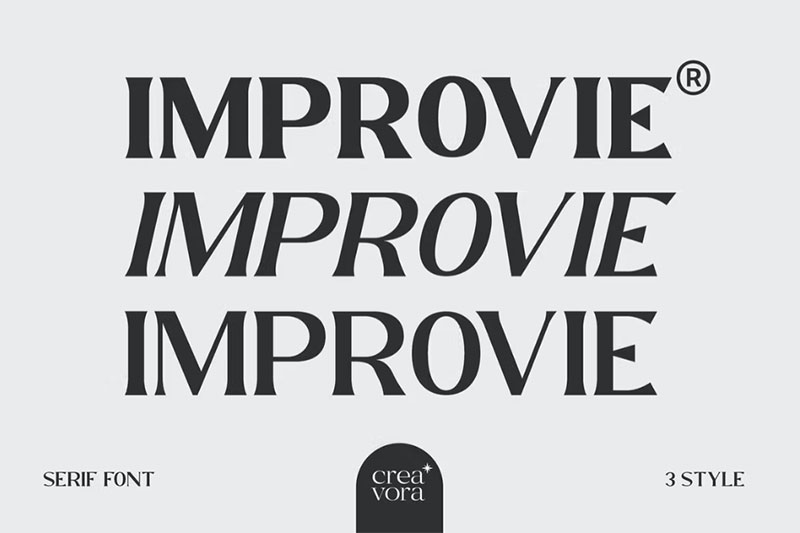 Improvie 44 Bold Fonts To Use For Headlines In Websites & Print