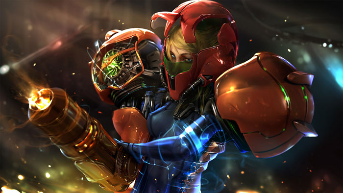 Samus-Tribute Everything about Digital Painting, Concept Art, Techniques, Tips, & Tutorials