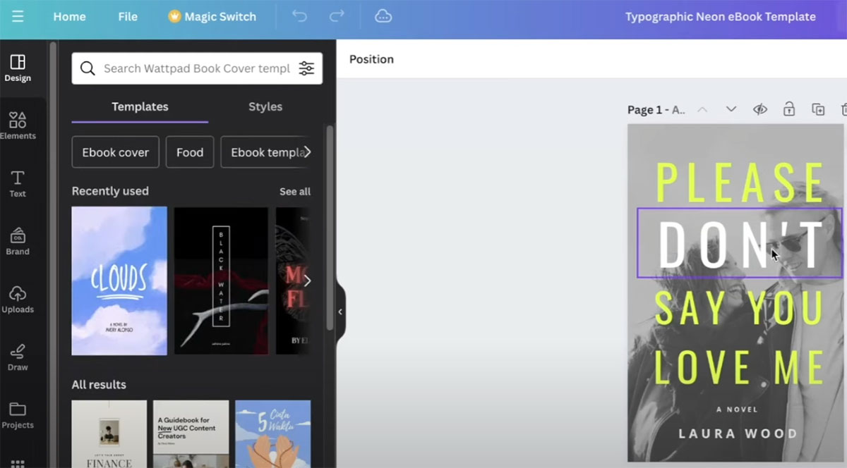 Cómo crear un libro animado en Canva para atractivo visual