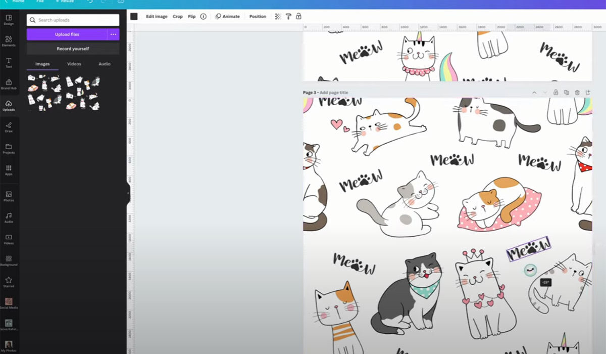 Cómo crear un patrón en Canva para diseños únicos