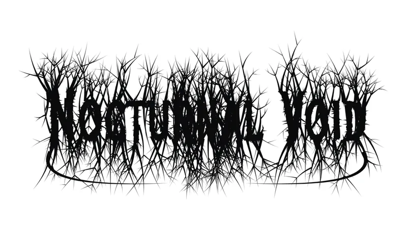 Total chaos style: NOCTURNAL VOID buried in dense spikes and jagged edges