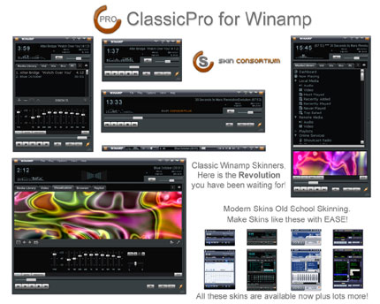 Winamp_ClassicPro_by_Skin_C Over 50 of the best Winamp skins
