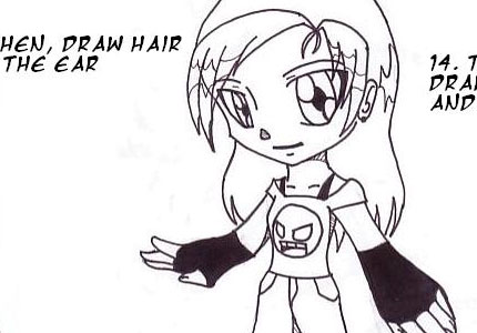 chibi How to draw anime: learn to do anime drawings